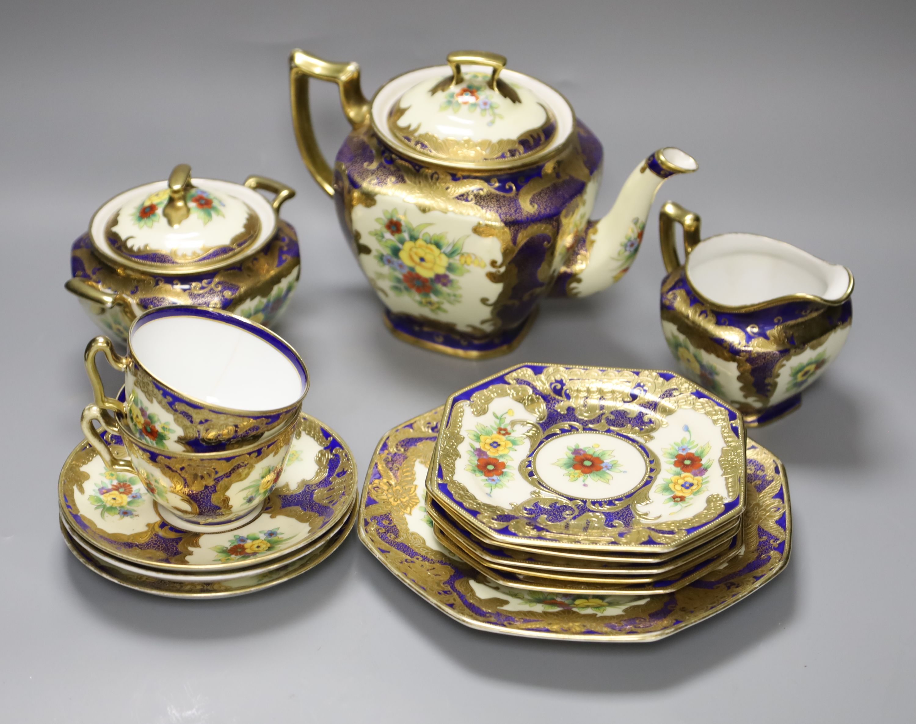 A Noritake style teaset